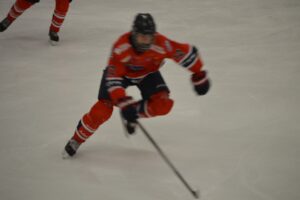 Bild av hockeyspelare som tränat Skridskoakademin med Sportsoverdrive